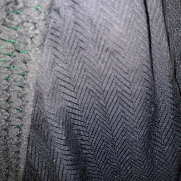 Style & Co Mixed Media High-Low Top in Blue Sz PL NWT - Picture 10 of 13